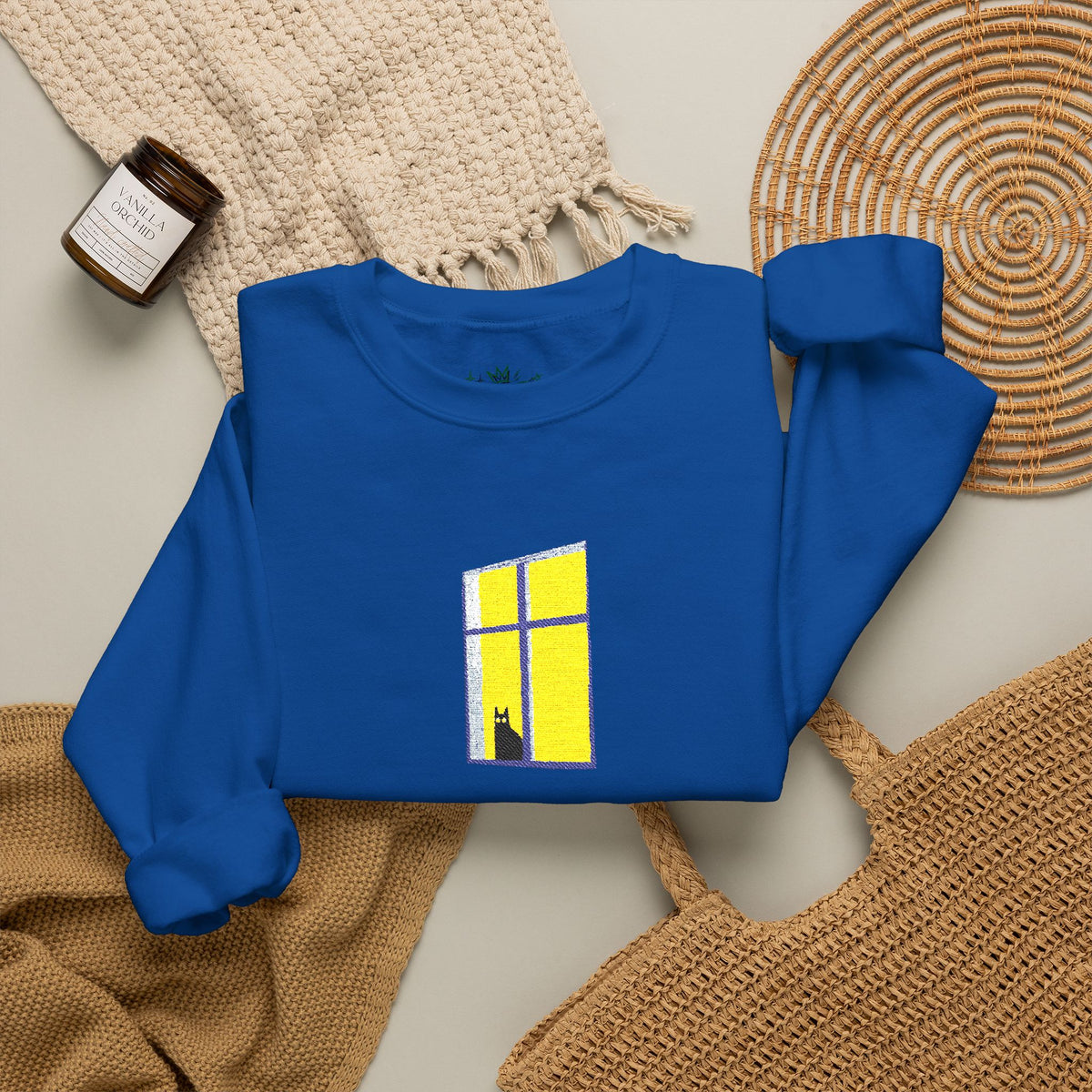 WINDOW CAT | Crewneck Sweatshirt