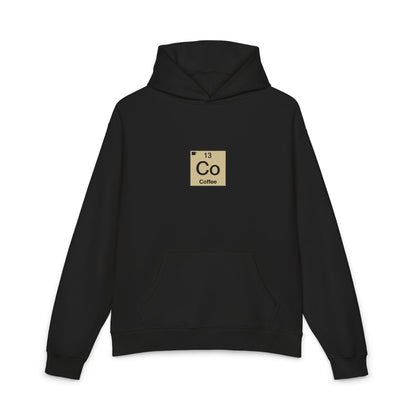 Coffee Element Hoodie — Periodic Table 'Co' Coffee Design