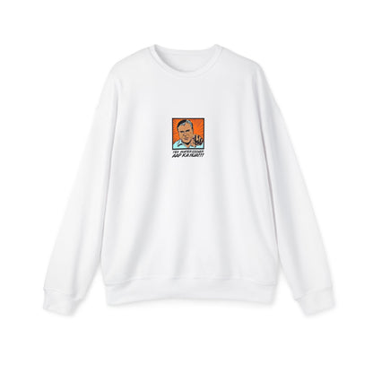 Vintage Portrait Sweatshirt — 'All We Have' Graphic Crewneck