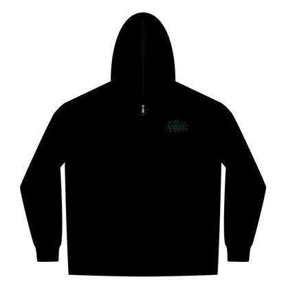 AURA Zip Hoodie — Cozy Coastal Graphic Zip-UP