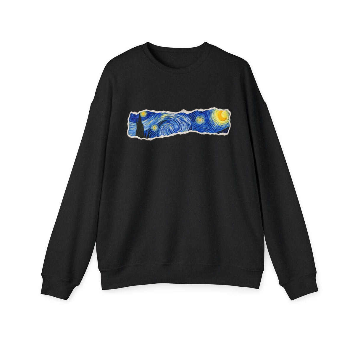 Starry Night Brushstroke Sweatshirt