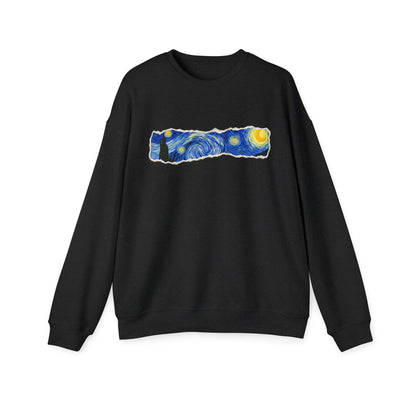 Starry Night Brushstroke Sweatshirt