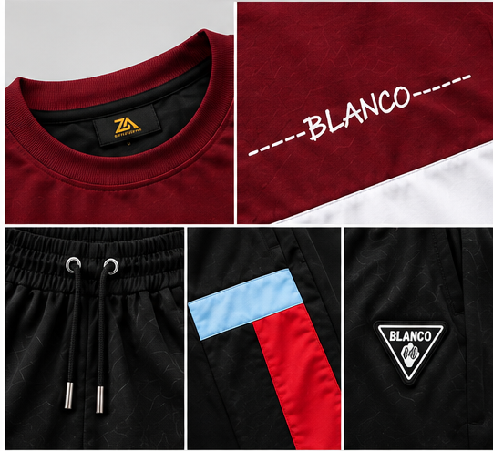 BLANCO Premium Colorblock Tracksuit Set