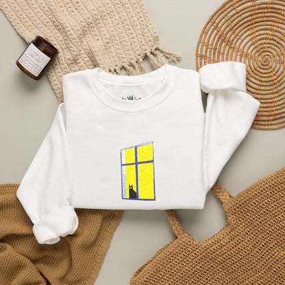 WINDOW CAT | Crewneck Sweatshirt