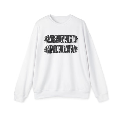 Sa Re Ga Ma Ma Da Fa Ka Sweatshirt — Indian Classical Music Lyrics Crewneck