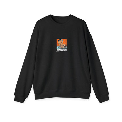 Vintage Portrait Sweatshirt — 'All We Have' Graphic Crewneck