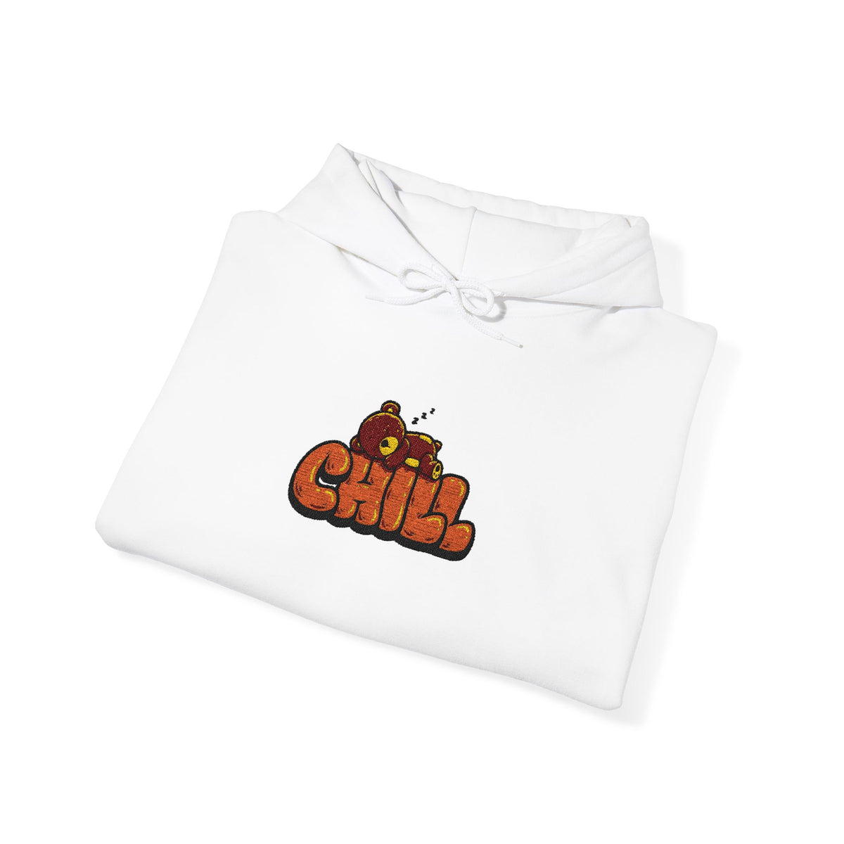 Chill Pumpkin Graphic Hoodie — Cozy Fall Halloween Sweatshirt