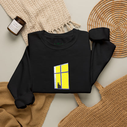 WINDOW CAT | Crewneck Sweatshirt