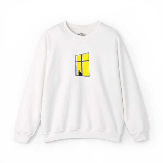 WINDOW CAT | Crewneck Sweatshirt
