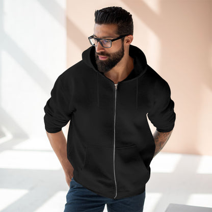 Batman Graphic Zip Hoodie – Colorful Urdu Poster Back Print