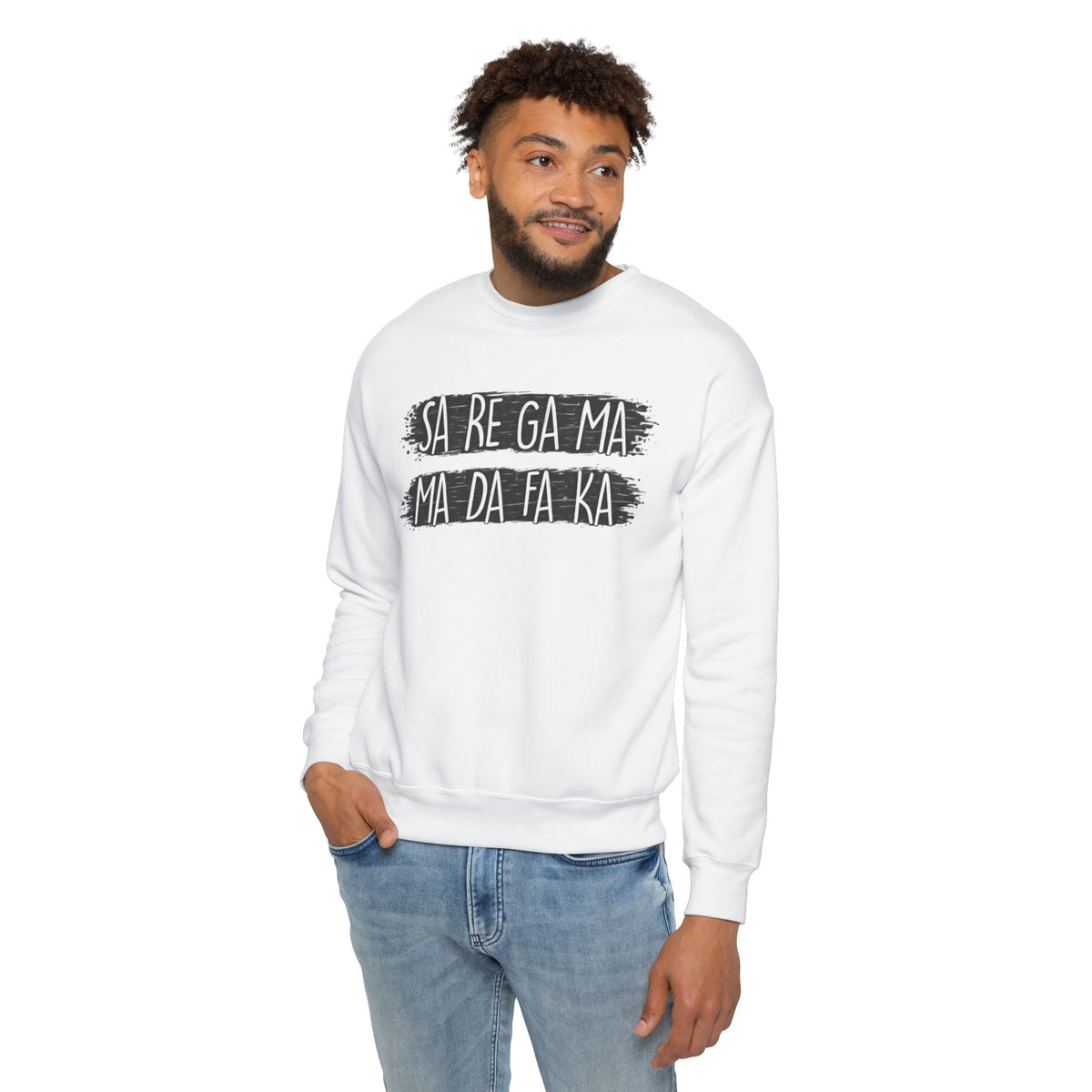 Sa Re Ga Ma Ma Da Fa Ka Sweatshirt — Indian Classical Music Lyrics Crewneck