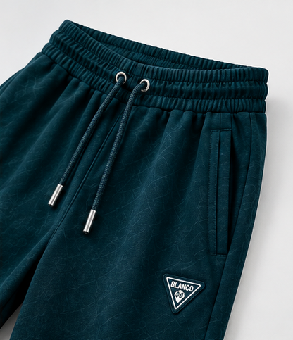VIRTU Premium Teal Polo & Track Pants Set