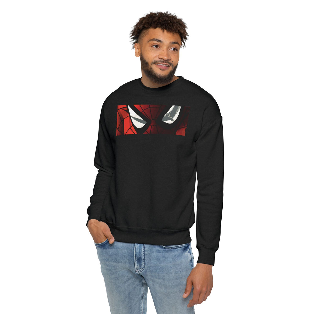 Spider Eyes Graphic Sweatshirt