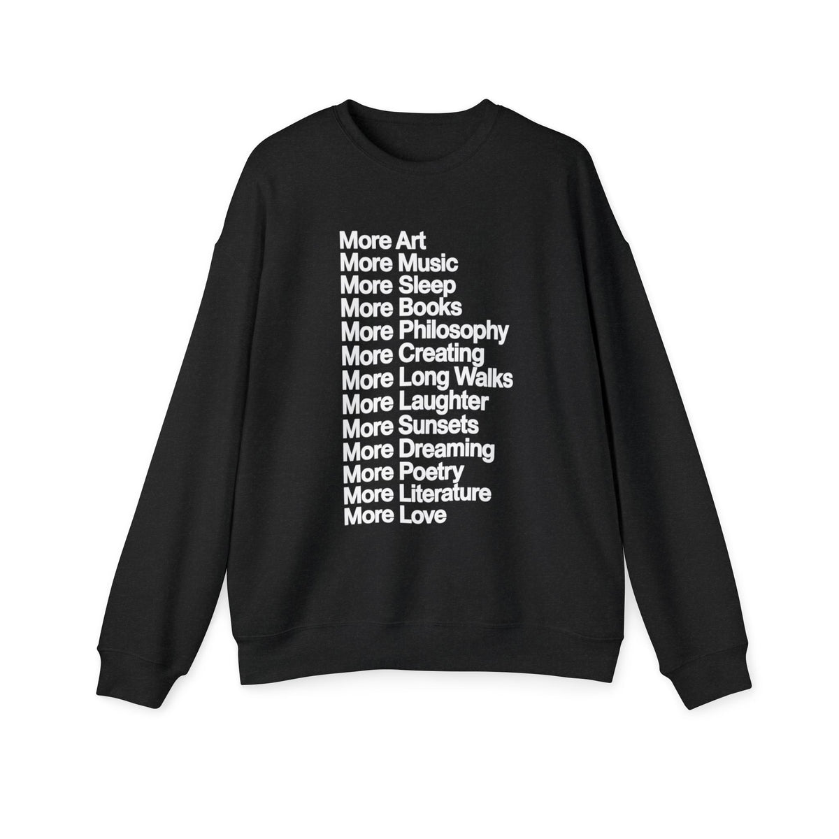 More Art, More Life Oversized Sweatshirt
