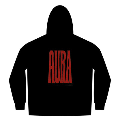 AURA Zip Hoodie — Cozy Coastal Graphic Zip-UP