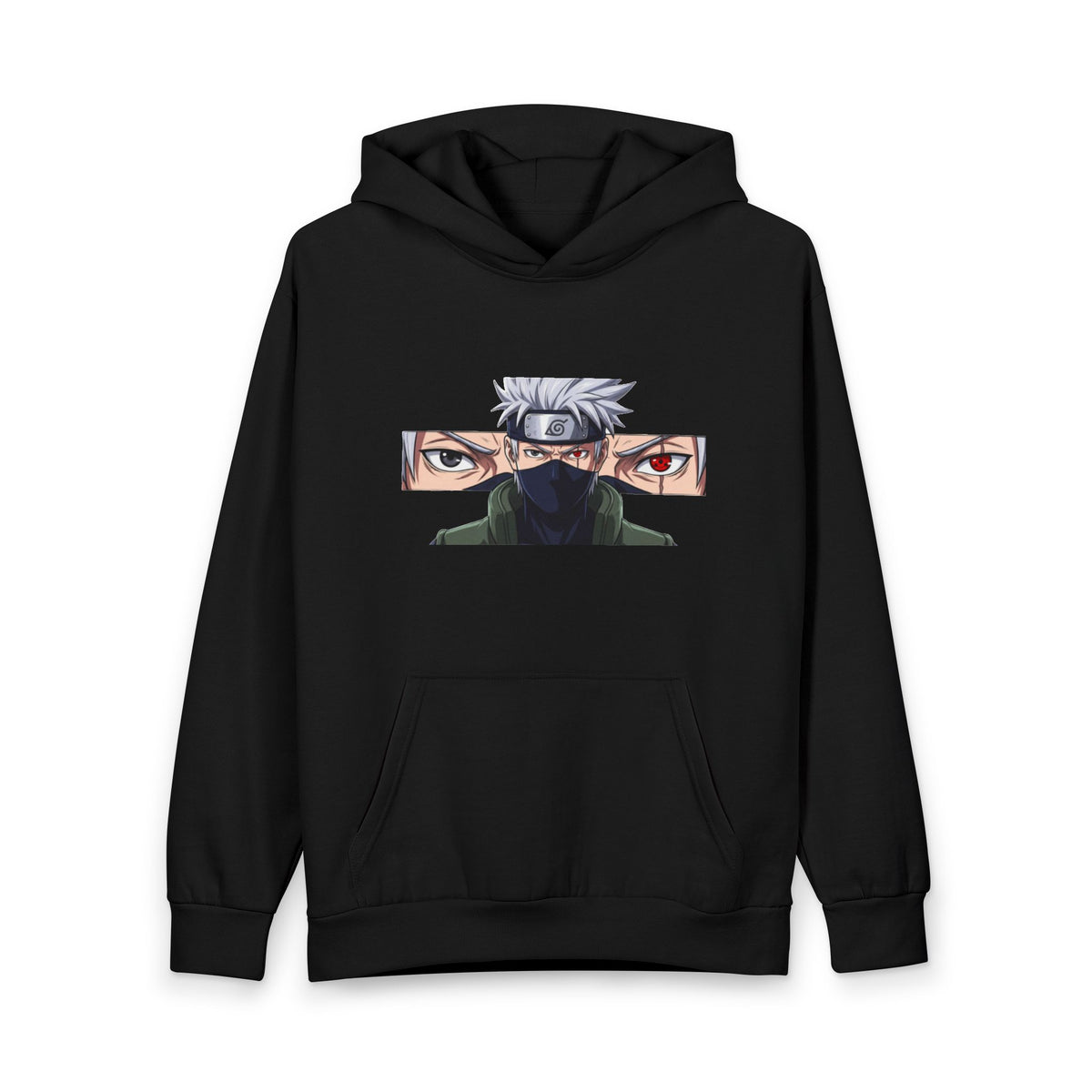 Kakashi Hatake Graphic Hoodie — Kakashi-Inspired Pullover