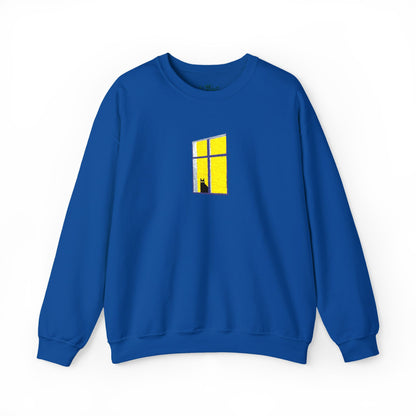 WINDOW CAT | Crewneck Sweatshirt