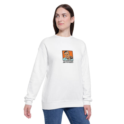 Vintage Portrait Sweatshirt — 'All We Have' Graphic Crewneck