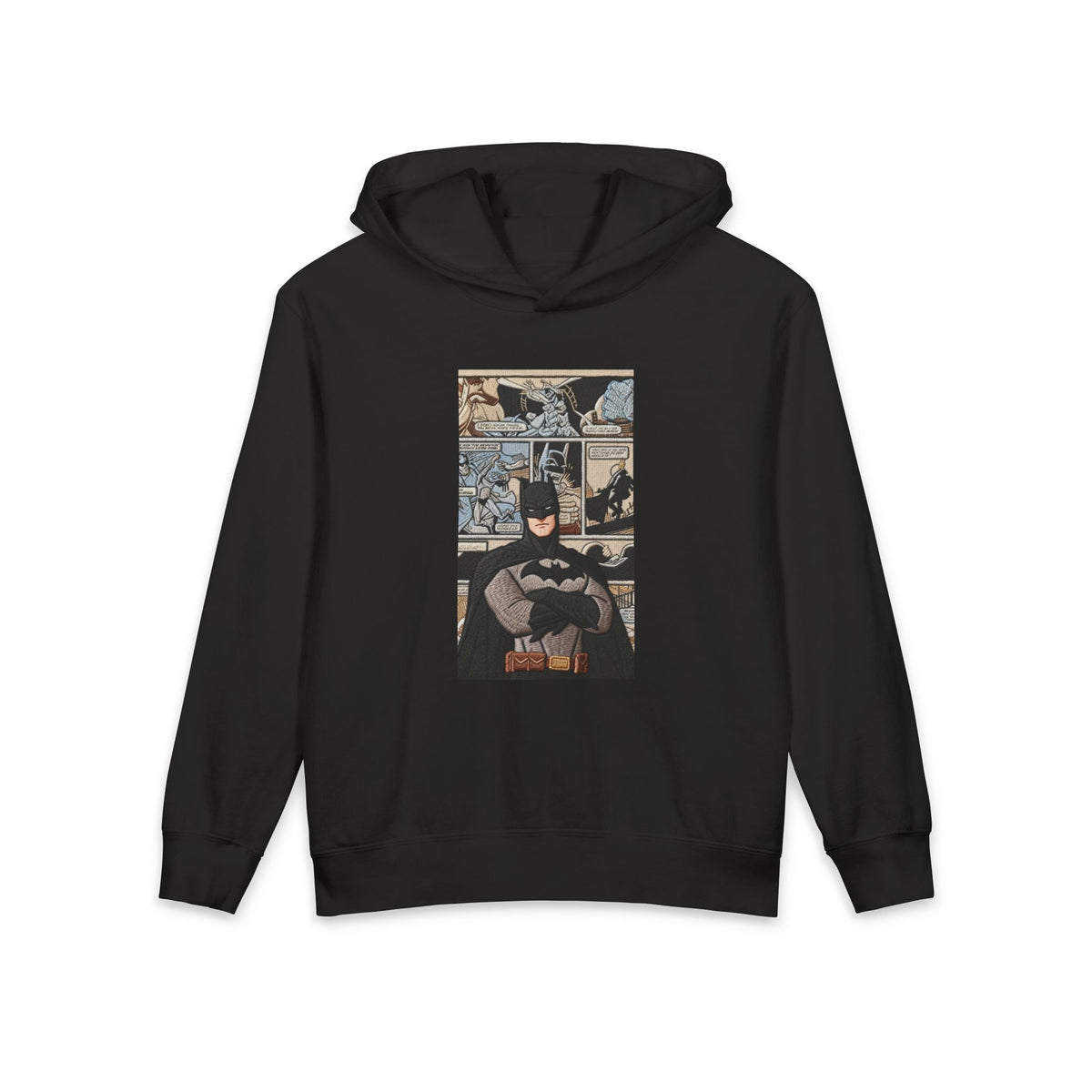 Vintage Batman Embroidered Hoodie