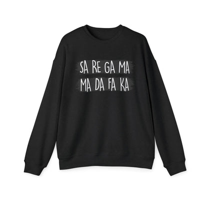 Sa Re Ga Ma Ma Da Fa Ka Sweatshirt — Indian Classical Music Lyrics Crewneck