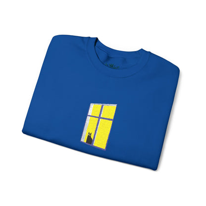 WINDOW CAT | Crewneck Sweatshirt