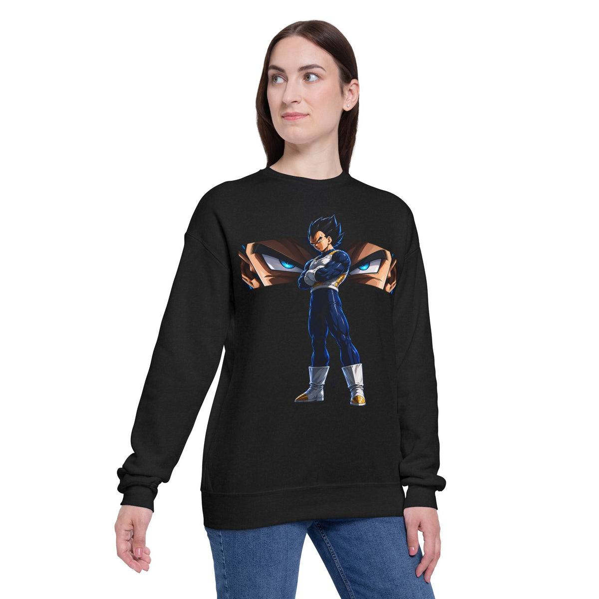 Vegeta Anime Graphic Sweatshirt