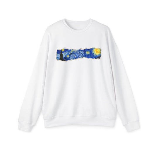 Starry Night Brushstroke Sweatshirt