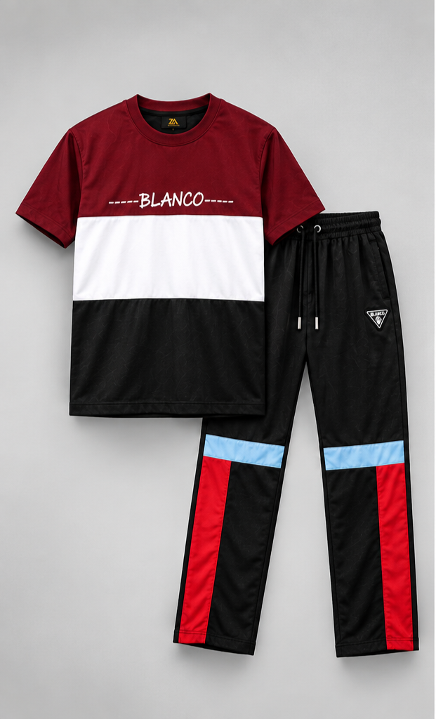 BLANCO Premium Colorblock Tracksuit Set