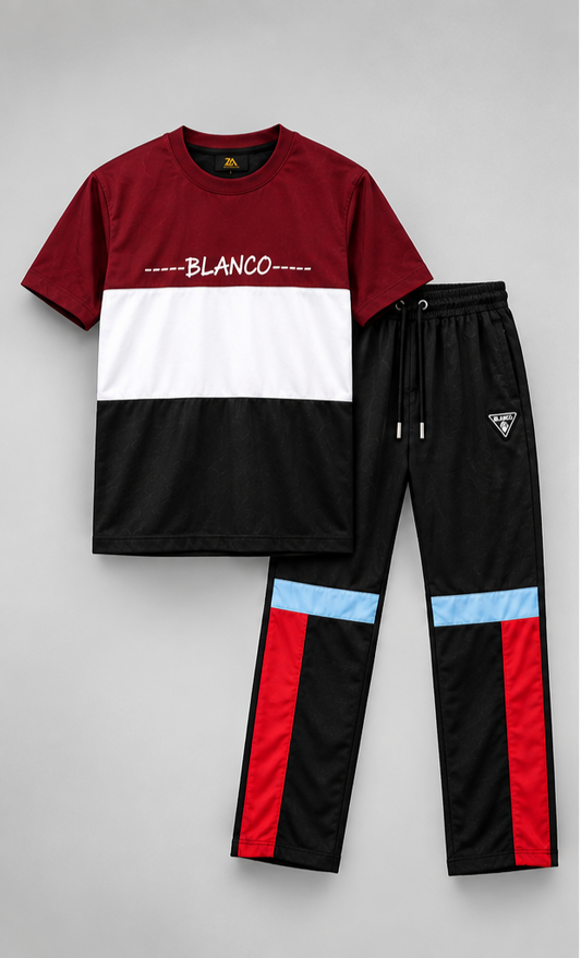 BLANCO Premium Colorblock Tracksuit Set