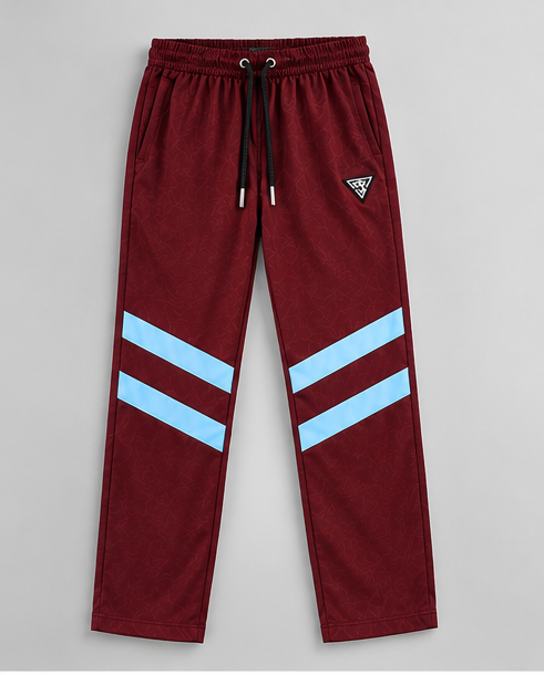 BLANCO Burgundy Premium Tracksuit Set – Men’s Streetwear